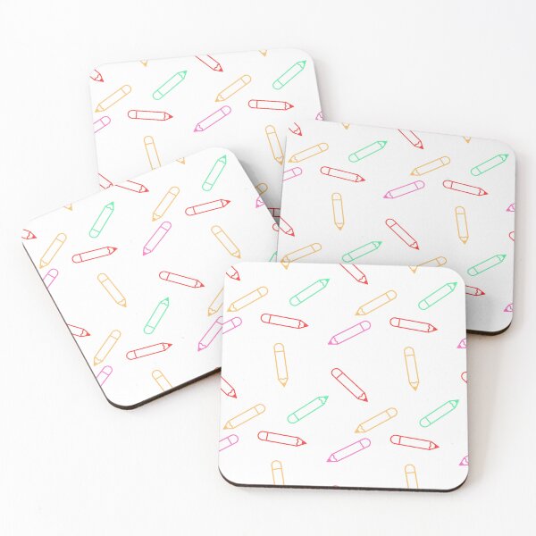 Item preview, Colorful Pencils on White Seamless Pattern designed and sold by BigDigital.