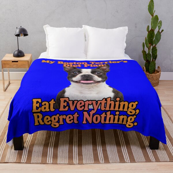 Item preview, Boston Terrier Dog My Boston Terrier’s Diet Plan: Eat Everything Regret Nothing designed and sold by fantasticdesign.