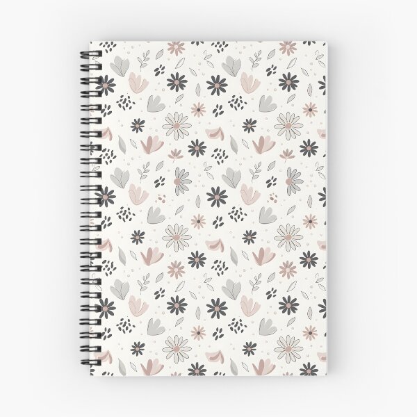Item preview, Simple Black and White Floral Pattern | Petal Floral Print designed and sold by Her-XP.