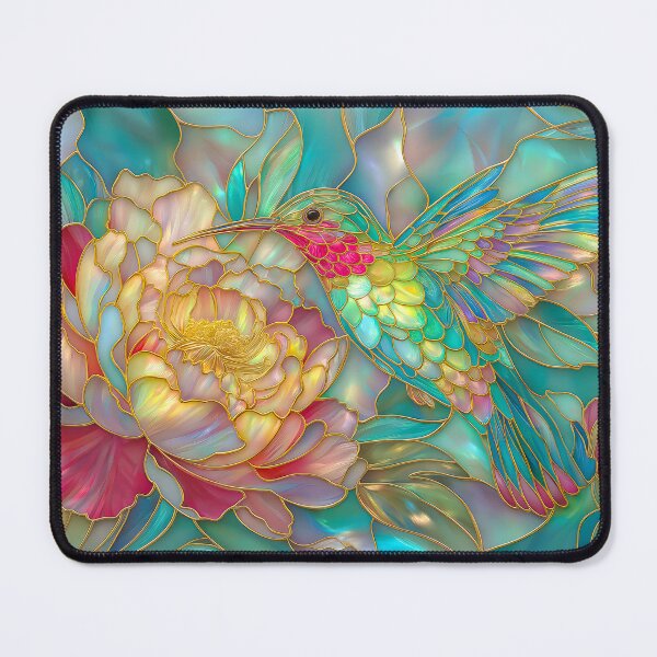 Item preview, Hummingbird Among Flowers designed and sold by MargaretWiktor.