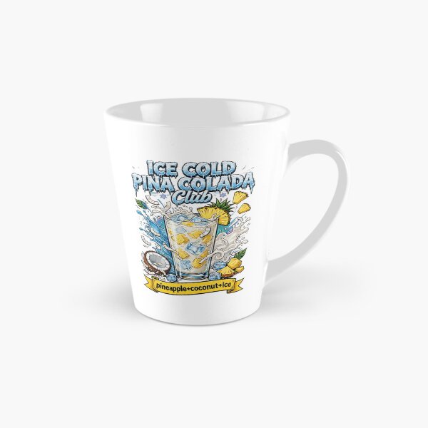 Item preview, Ice Cold Pina Colada Club - Pineapple Coconut Ice Cocktail Art designed and sold by Neurospicy Trolls.