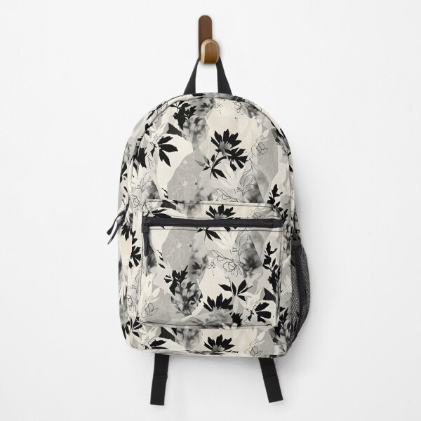 Item preview, Paper Black and White Floral Pattern | Petal Floral Print designed and sold by Her-XP.
