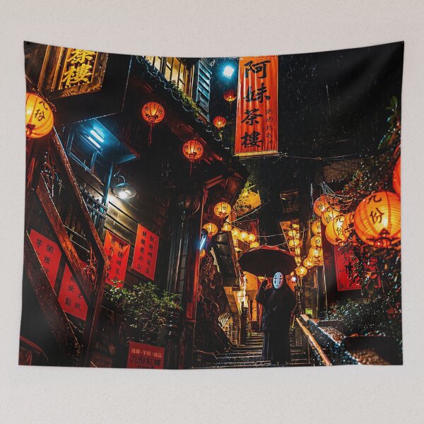 Item preview, Midnight Lantern Alley designed and sold by VisionCrafft.