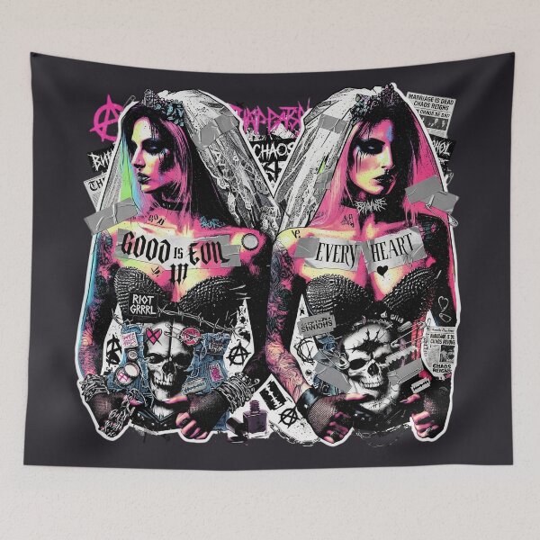 Item preview, Anarchy Bride Skull Spikes Razors designed and sold by Voodoo Store Paranormal Collections.