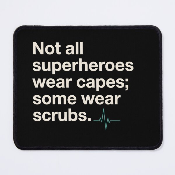 Item preview, Heroes in Scrubs designed and sold by Brain Fog Lab.