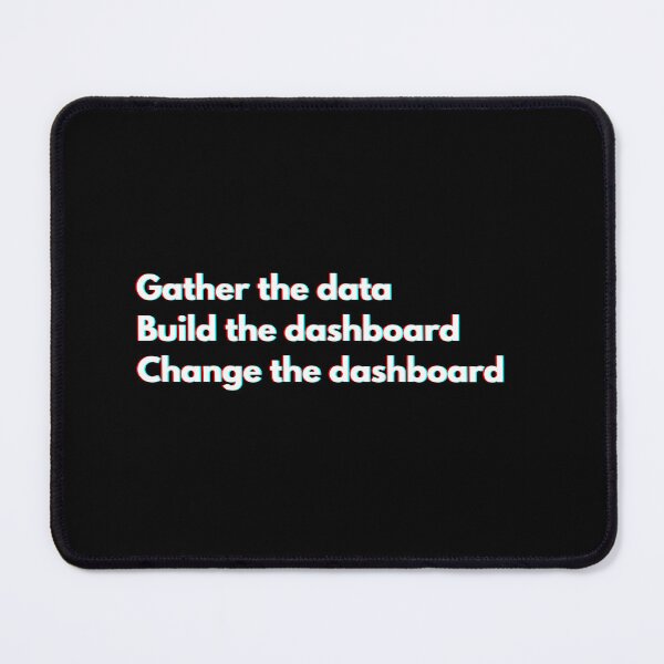 Item preview, Data Analyst Funny Dashboard Saying designed and sold by CuteLovelyDesigns.