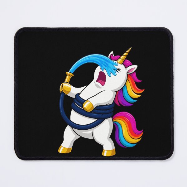 Item preview, Unicorn Attacked By Garden Hose Funny Design designed and sold by BoyleDesignShop.