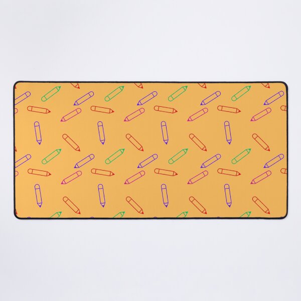 Item preview, Colorful Pencils on Yellow Seamless Pattern designed and sold by BigDigital.