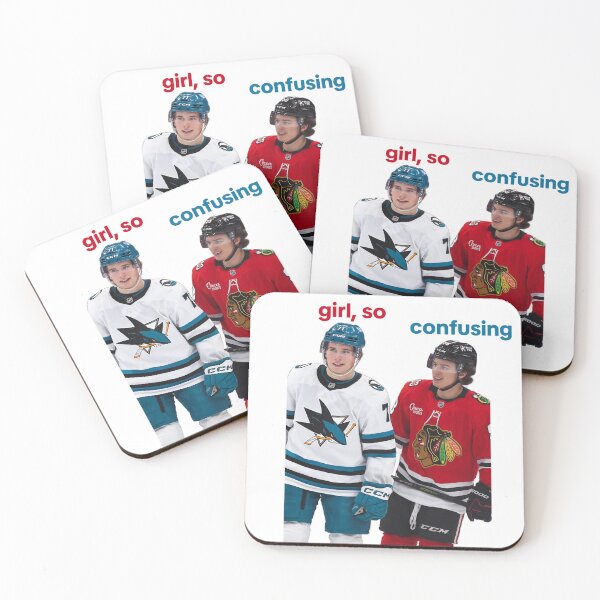 Item preview, girl, so confusing | Macklin Celebrini and Connor Bedard designed and sold by FerneMadeThis.