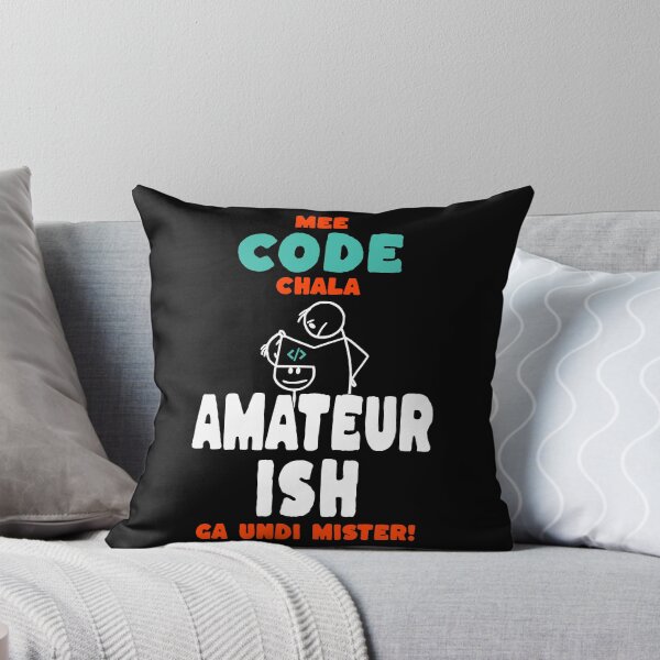 Item preview, Telugu Amateurish Funny Meme Software Engineer Developer Coding Humor designed and sold by America Mowa.