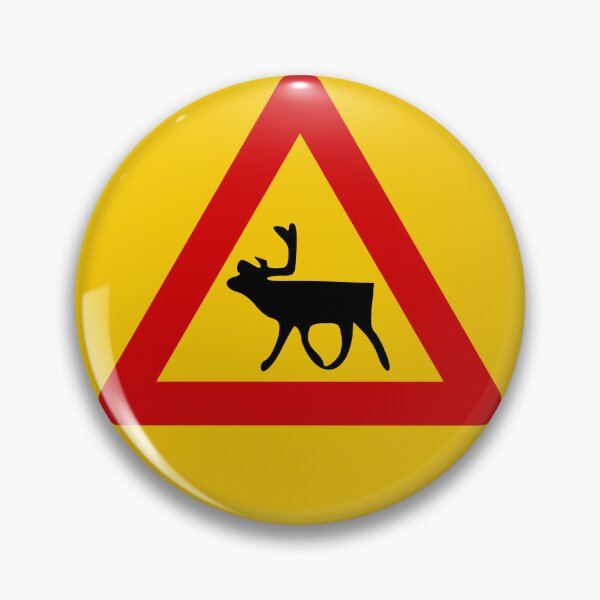 Item preview, Reindeer! (Hreindýr) - Icelandic Road Signs designed and sold by Signs of Iceland.