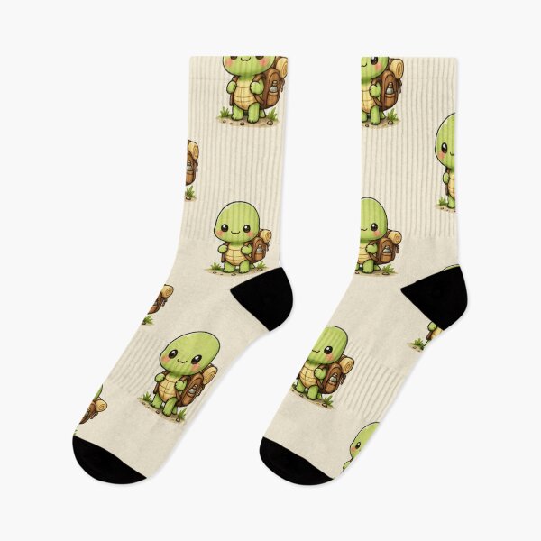 Item preview, Cute Traveling Turtle Backpack Seamless Pattern – Kawaii Adventure Turtle Design designed and sold by Moonlight Studio.