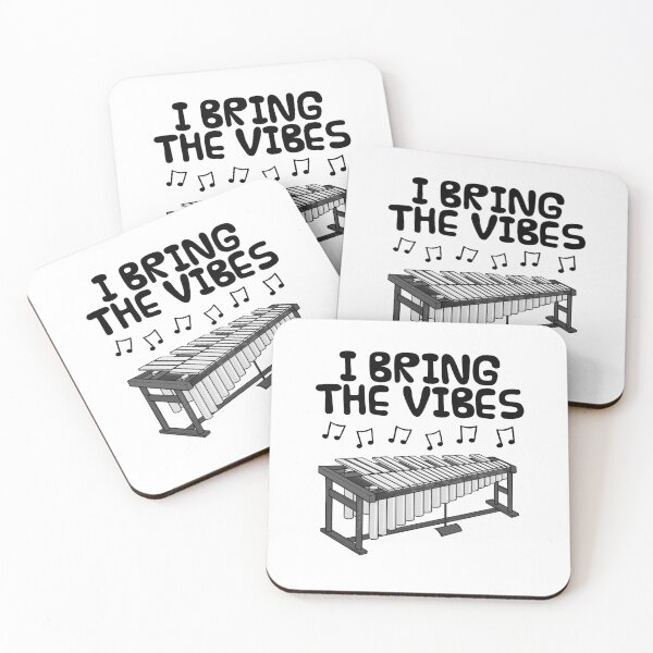 Item preview, Vibraphone, I Bring The Vibes, Percussionist Musician Funny designed and sold by doodlerob.