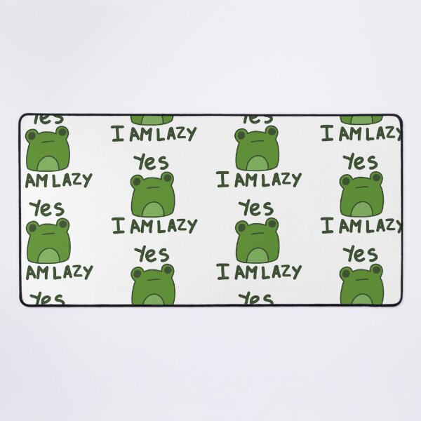 Item preview, Lazy frog | Cute Illustration  designed and sold by Halo Design.
