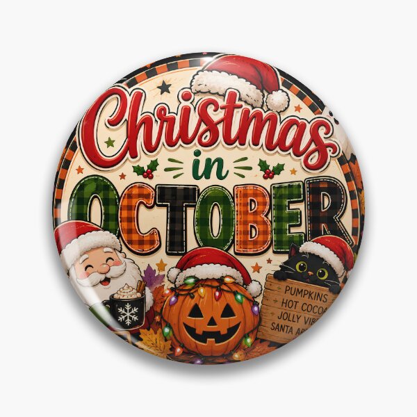 Item preview, Christmas in October – Spooky Christmas Cheer designed and sold by FindYouByZ.