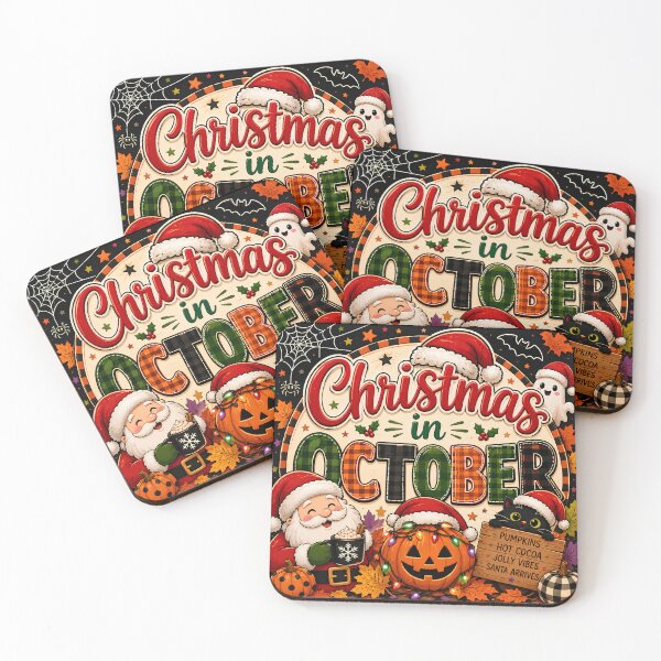 Item preview, Christmas in October – Spooky Christmas Cheer designed and sold by FindYouByZ.