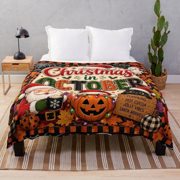 Item preview, Christmas in October – Spooky Christmas Cheer designed and sold by FindYouByZ.