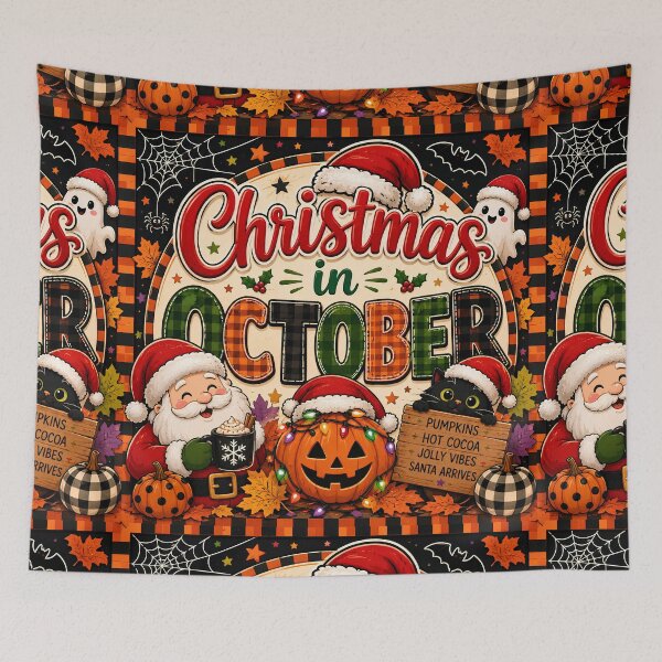 Item preview, Christmas in October – Spooky Christmas Cheer designed and sold by FindYouByZ.