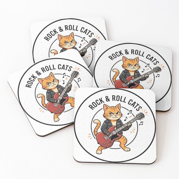 Item preview, Rock & Roll Cats designed and sold by ME design.