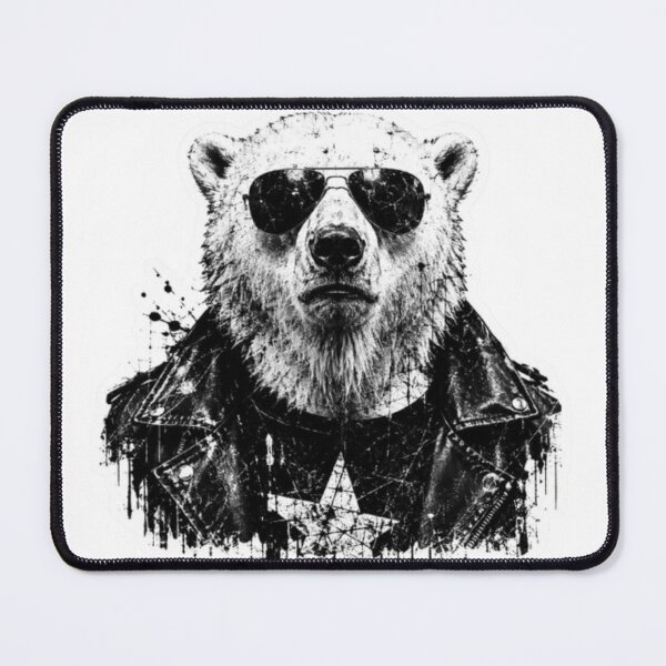 Item preview, Badass Polar Bear designed and sold by Snurly.