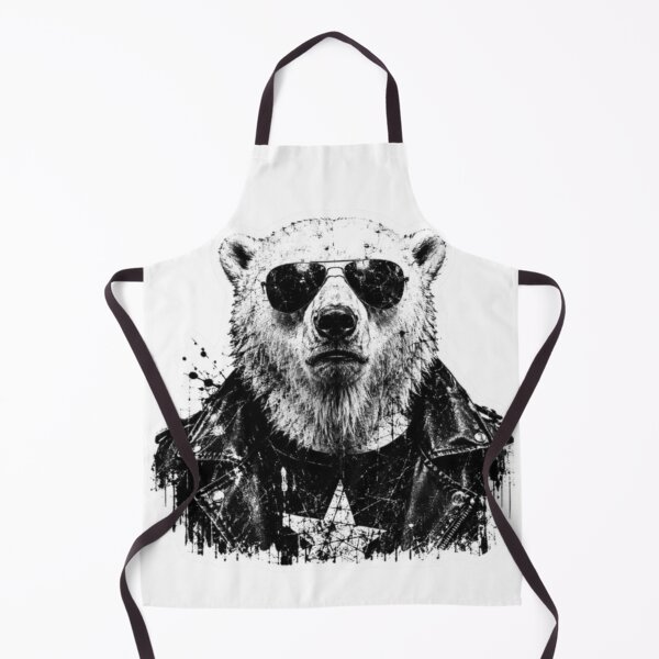Item preview, Badass Polar Bear designed and sold by Snurly.