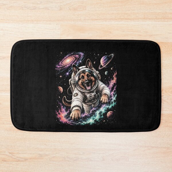 Item preview,   Cosmic German Shepherd Dog Astronaut Galaxy Adventure | Colorful Space Fantasy Art designed and sold by SOUFIANE1991.
