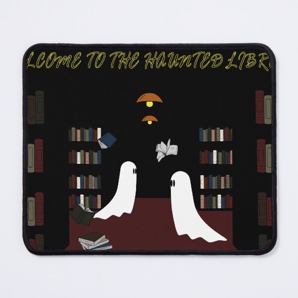 Item preview, Haunted Library Ghosts – Spooky Gothic Halloween Art designed and sold by Rav3nArt.