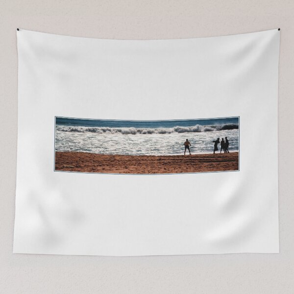 Item preview, New Jersey Coast, August 18, 1959, Beach Goers by the Ocean Surf, Late Summer Afternoon designed and sold by AMacGPhilly.