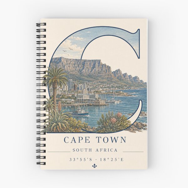 Item preview, Cape Town South Africa Letter designed and sold by ChicClicker.
