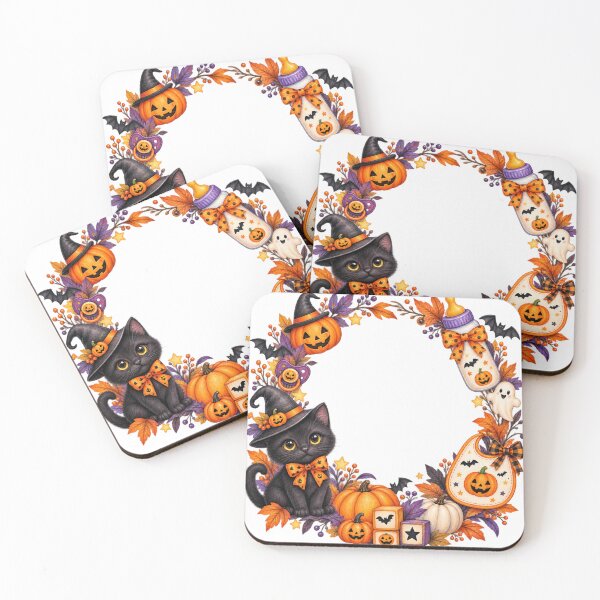 Item preview, Halloween Black Cat Pumpkin Baby Fall designed and sold by Artbymonika.