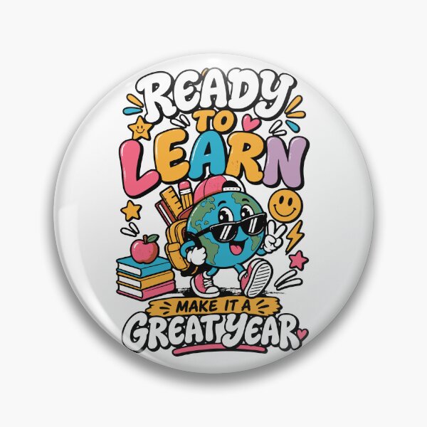 Item preview, Ready to Learn | Fun Retro Back to School Design designed and sold by Sunday.Supply.