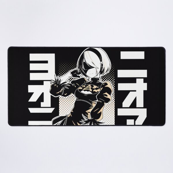 Item preview, 2B Cute Duotone Poster  designed and sold by AnimeArsenalPrints.