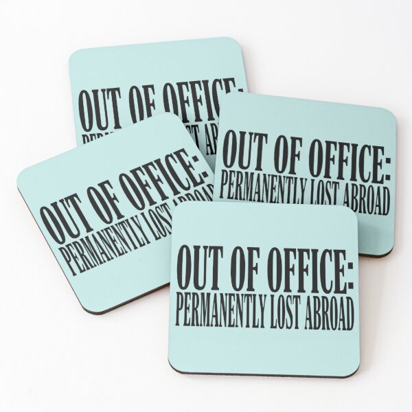 Item preview, Out Of Office Permanently Lost Abroad Shirt designed and sold by Sezee.