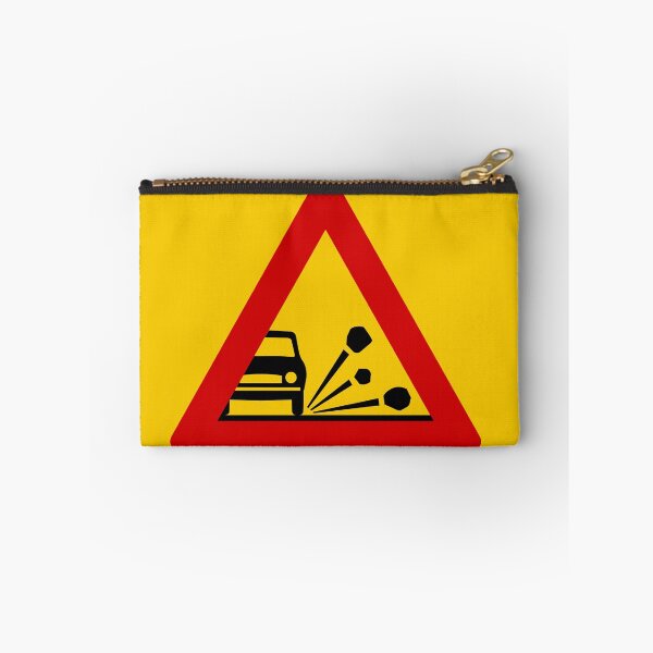 Item preview, Loose Gravel (Steinkast) - Icelandic Road Signs designed and sold by Signs of Iceland.