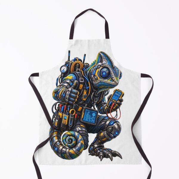 Item preview, Steel Chameleon – Industrial Electrical Technician designed and sold by SteelCoat Studio.