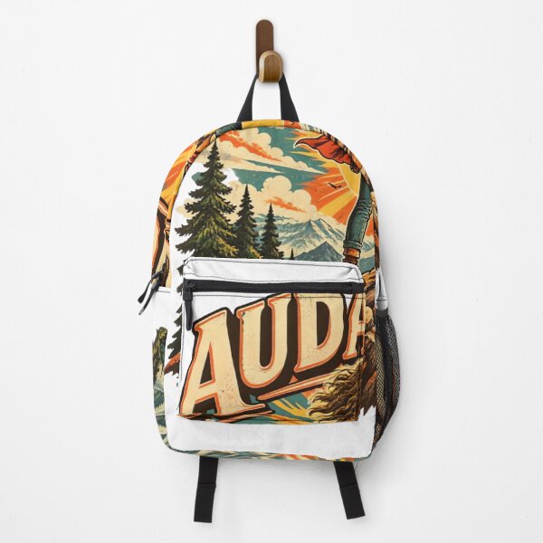 Item preview, Audacious Vintage Hiking Adventure Retro Mountain Explorer designed and sold by urbinet.