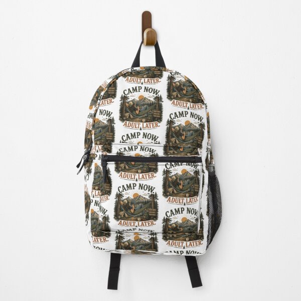 Item preview, Camp Now. Adult Later. designed and sold by Side Quest Co..