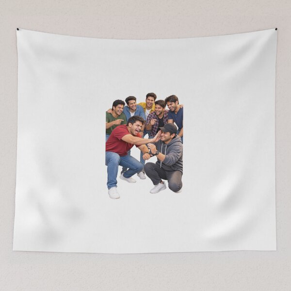 Item preview, Friends Laughing Together – Funny Friendship Coffee Hangout Group designed and sold by Prince Tripathi .