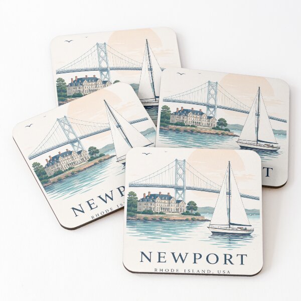 Item preview, Newport Poster Coordinates designed and sold by ChicClicker.
