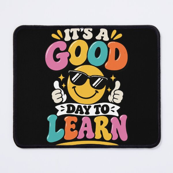 Item preview, It’s a Good Day to Learn | Retro Back to School Smiley designed and sold by Sunday.Supply.