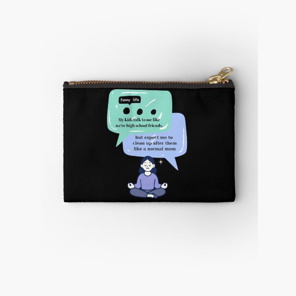 Item preview, My Kids Talk To Me Like High School Friends Funny Mom Shirt designed and sold by MariaPCMaria.
