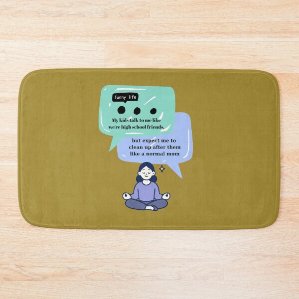 Item preview, My Kids Talk To Me Like High School Friends Funny Mom Shirt designed and sold by MariaPCMaria.