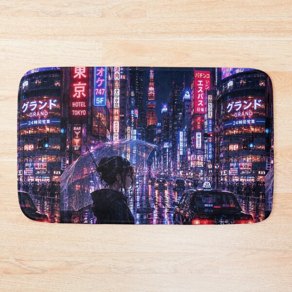 Item preview, Anime Tokyo Rain - City Lights designed and sold by CzipipitoStudio.