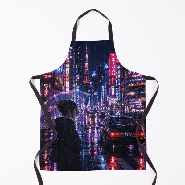 Item preview, Anime Tokyo Rain - City Lights designed and sold by CzipipitoStudio.