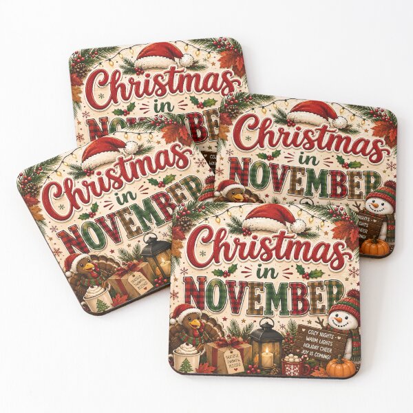 Item preview, Christmas in November – Cozy Holiday Countdown designed and sold by FindYouByZ.
