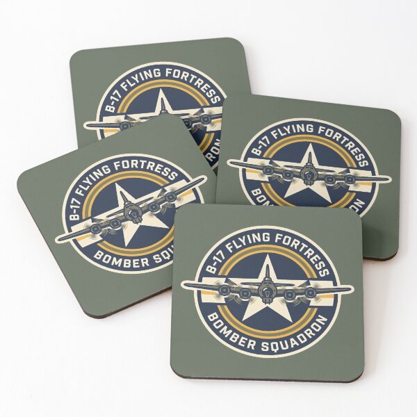 Item preview, B-17 Flying Fortress Bomber Squadron WW2 Military Aviation Patch designed and sold by KiwiRider.