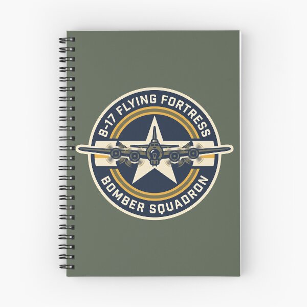 Item preview, B-17 Flying Fortress Bomber Squadron WW2 Military Aviation Patch designed and sold by KiwiRider.