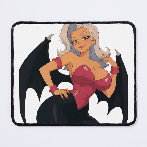 Item preview, Gothic Succubus Pin-Up – Retro Cartoon Demon Girl designed and sold by  Hollow Moon Studios..
