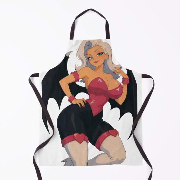 Item preview, Gothic Succubus Pin-Up – Retro Cartoon Demon Girl designed and sold by  Hollow Moon Studios..