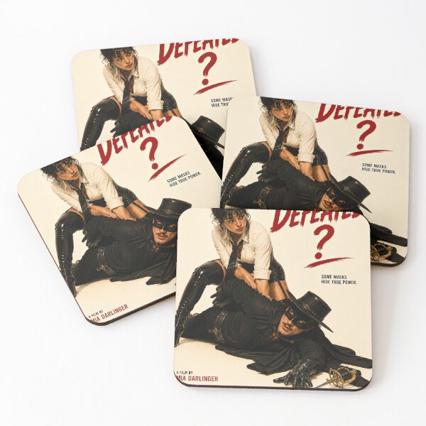 Item preview, Defeated? – Zorro Vintage Grindhouse Fan Art designed and sold by obstinator.